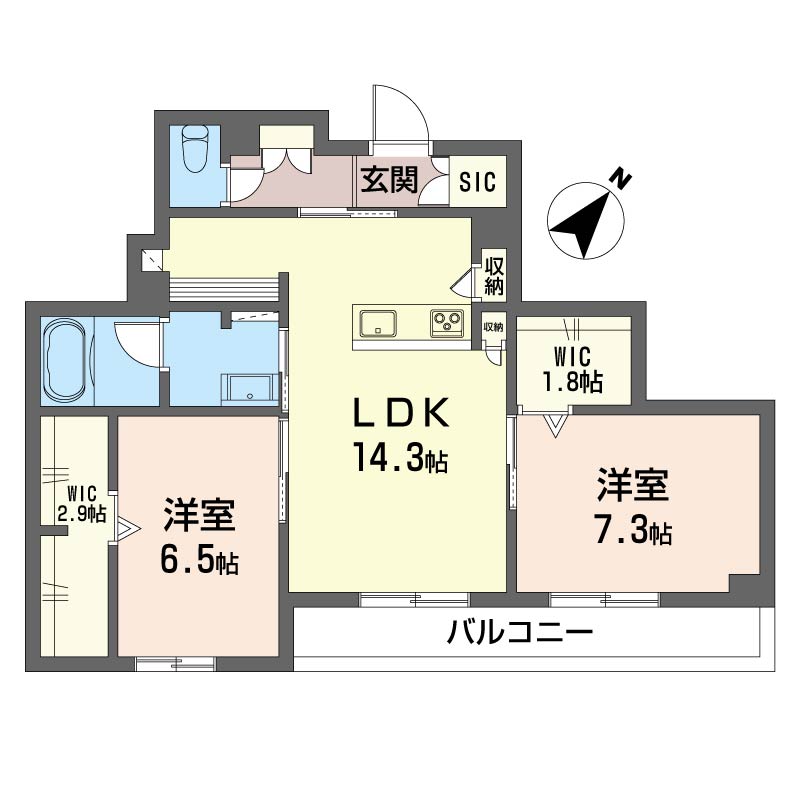 アーク・アムール　ヴィラ 303号-16