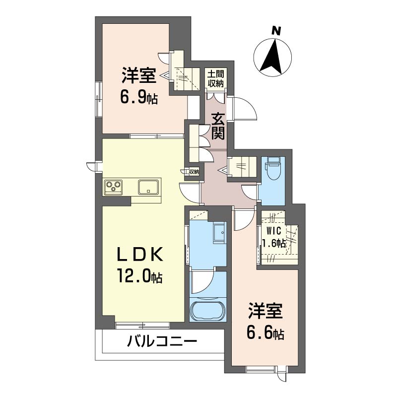 グリナージュ　テラス 301号-16