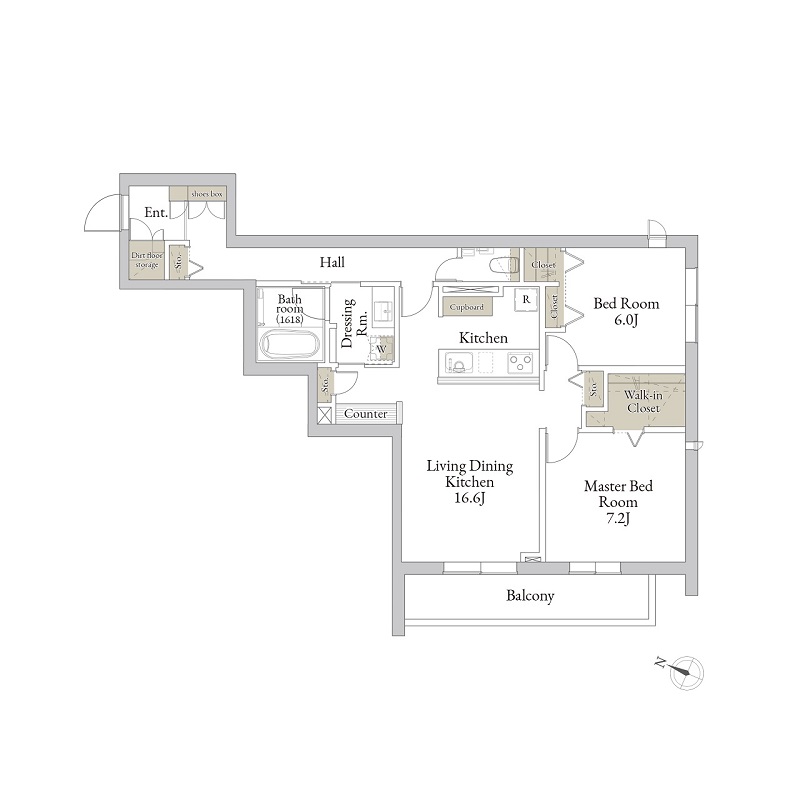 桜橋グランデ 402号-16