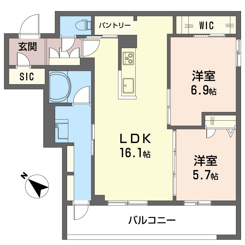 クアドリフォリオ浦和美園302-2