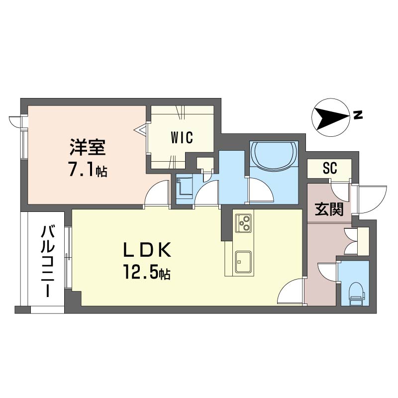 セルディーナ天神 201号-15