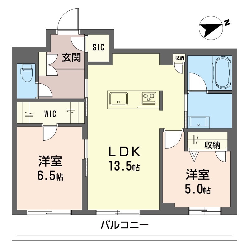 ロイヤルクレッセント 303号-15