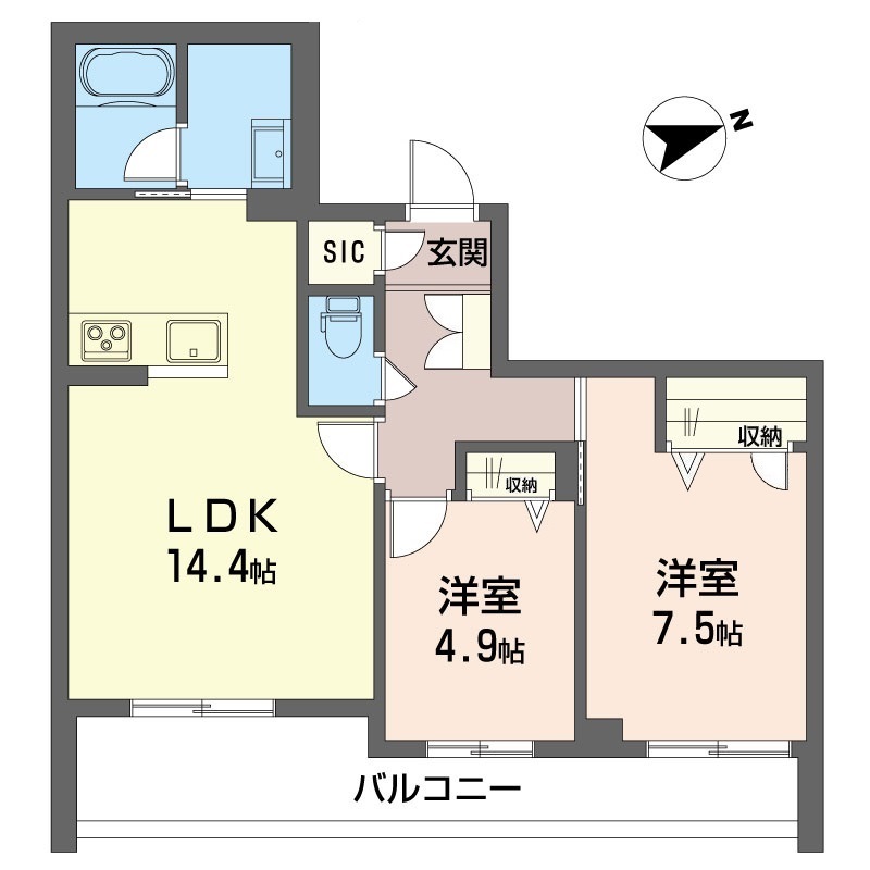 ロイヤルクレッセント 201号-15
