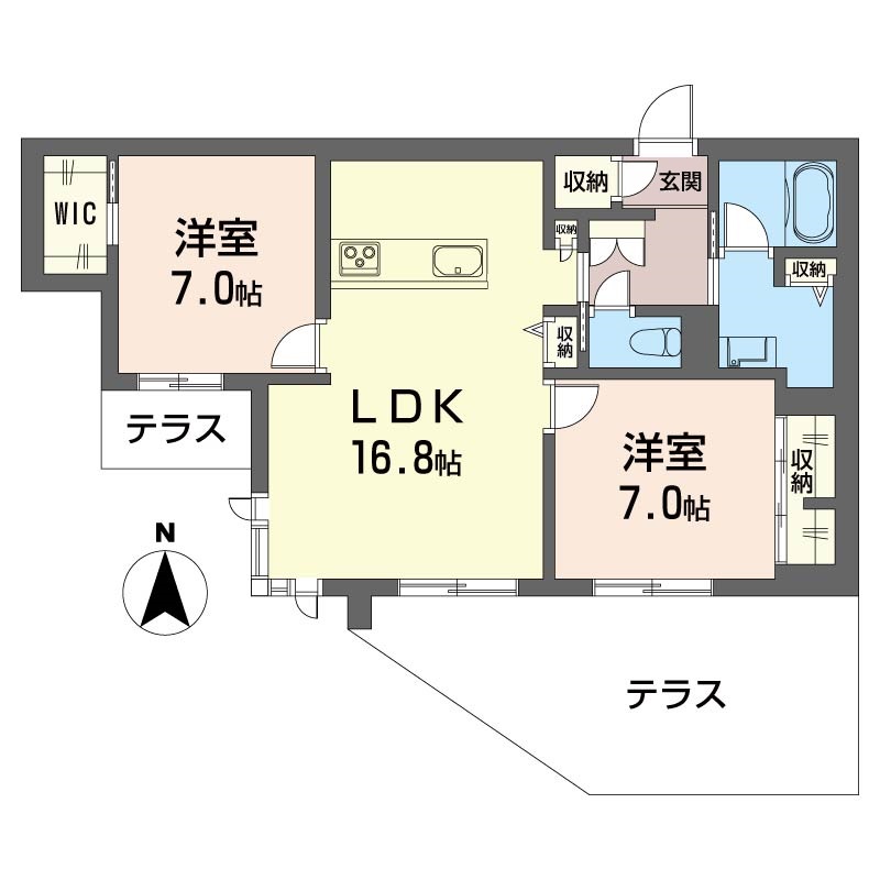 メゾン　フォレスト　芝 101号-6