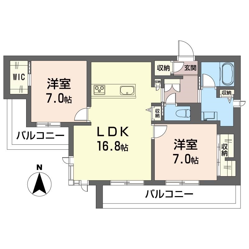メゾン　フォレスト　芝 201号-6