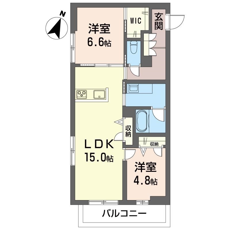 カスカード北浦和 204号-15
