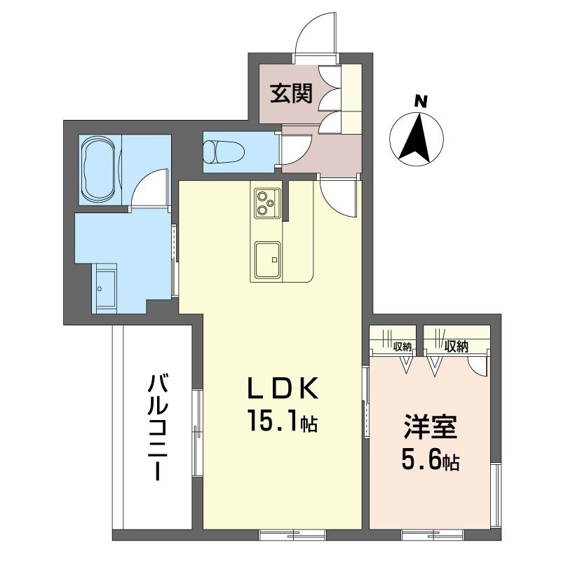 リニエール北浦和 402号-15