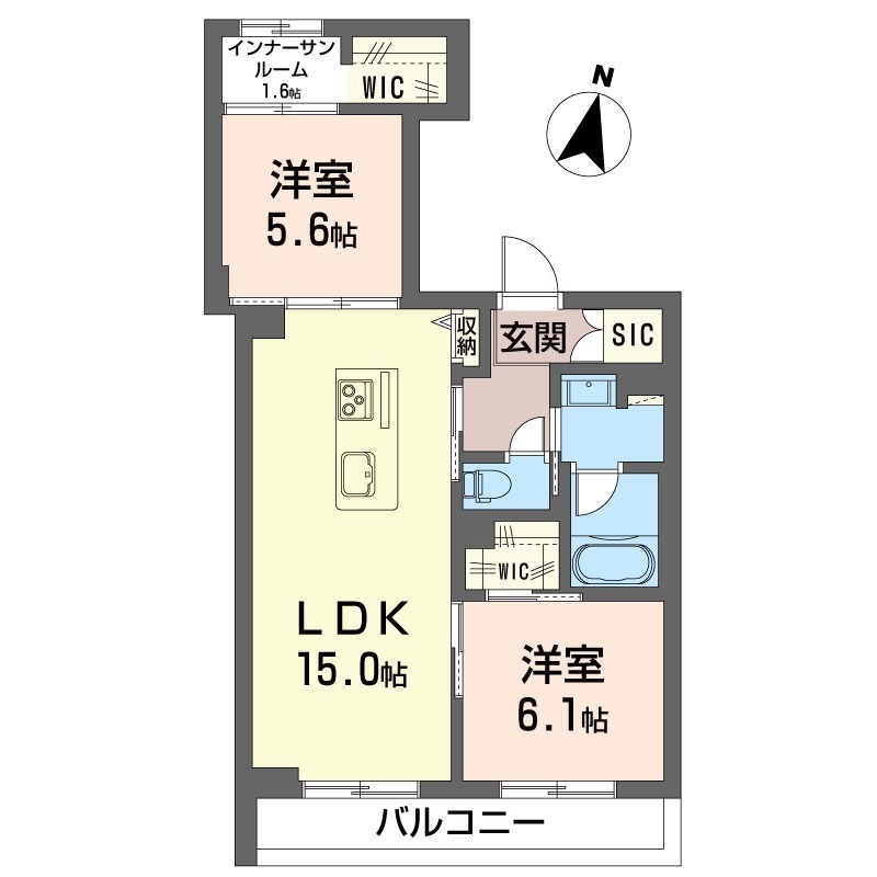 アルモニ 北浦和 301号-15