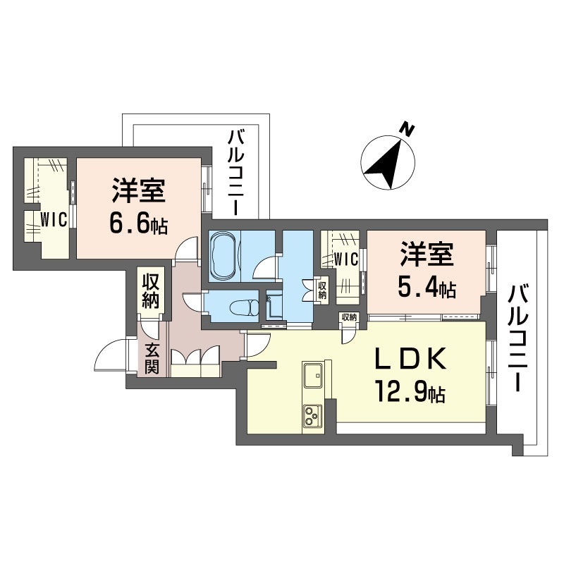 イースト　ウィステリア　Ⅱ 301号-15