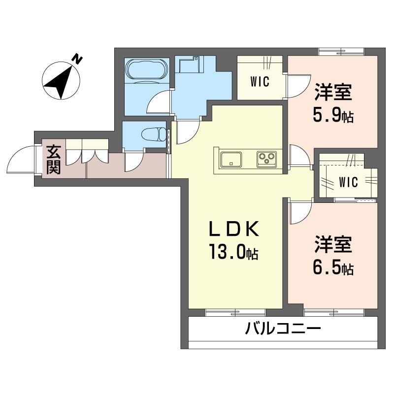 シャーメゾン坂の台 Ⅱ 201号-15