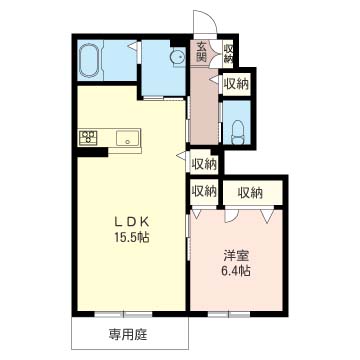 カサ ベラーノ Ⅱ 102号-16