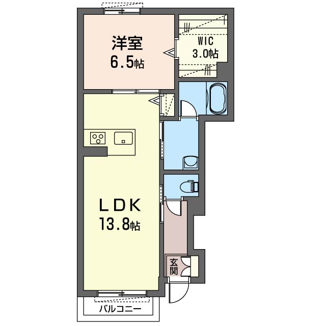 シャーメゾン　﨔 102号-6