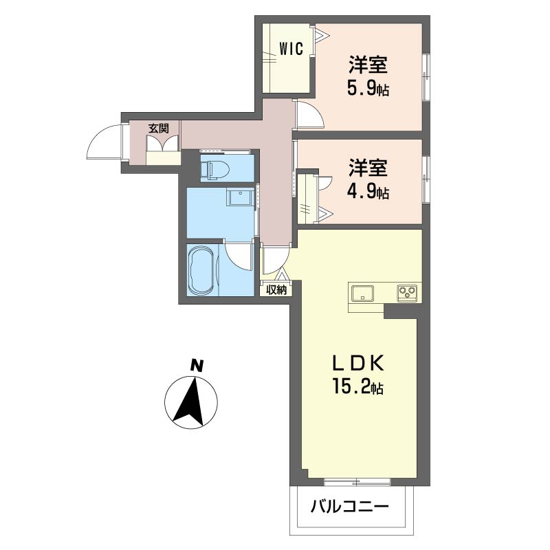 ベレオ川越 202号-16