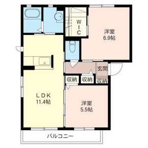 マストライフみどりの　Ｆ 201号室