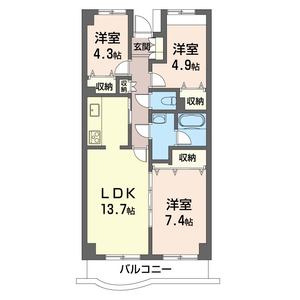 マストコート津田沼 305号室