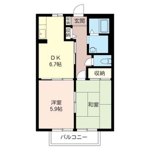 サンシャイントーコーⅢ 202号室