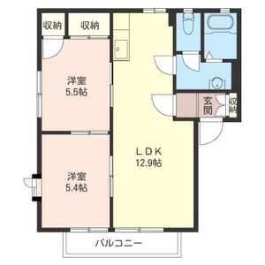 グリ－ンサニ－ホ－ムズＦ 201号室