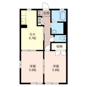 アーバンハイツ２番館 105号室