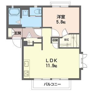 ラ　プラ－ジュＤ 202号室