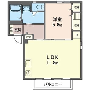 ディアス諏訪　Ａ 202号室