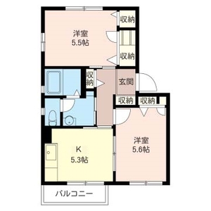 ルミエールＢ 202号室