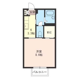 ヴィルフォーレ 203号室