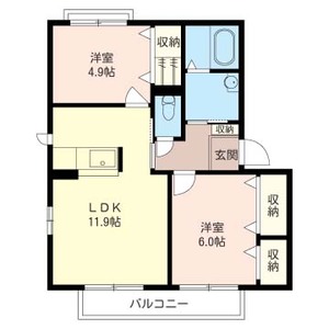 ボナール小山Ⅱ 202号室