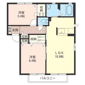 ＦＯＸＥＳ　Ａ 102号室