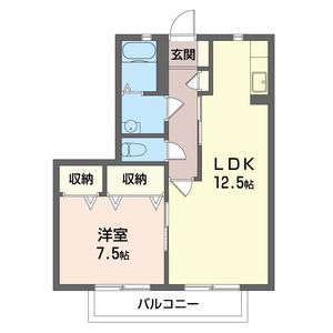 グリーンハイツ利　弐番館 203号室