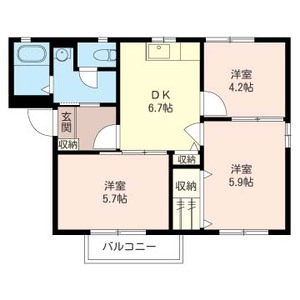 スカイメゾンＢ 202号室