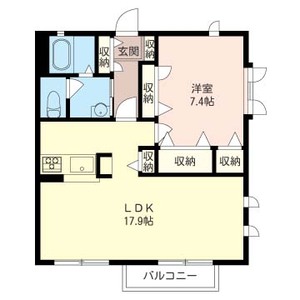 グリーンパティオ 201号室