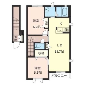 エクセレント・ヴィラＡ 202号室