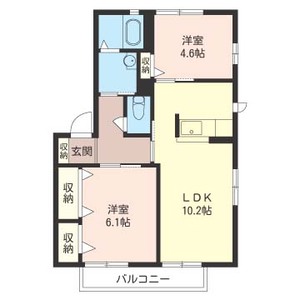 イーグル山手 201号室