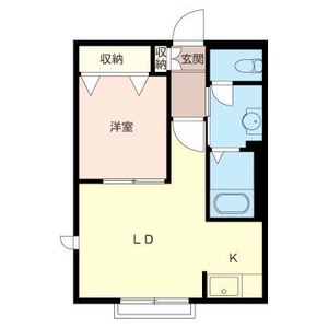 プラッツドエル 203号室