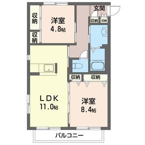 パステルコート 102号室