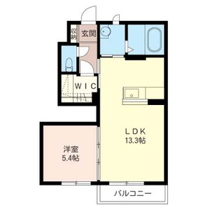 ソレイユ上山Ⅱ 102号室