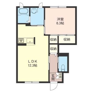 プリヴェ参番館 102号室