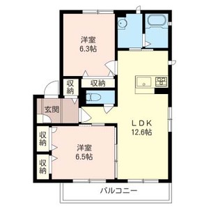 クレスト妙典Ⅱ 301号室