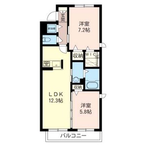 カーサ　デラ　ルーチェ 101号室