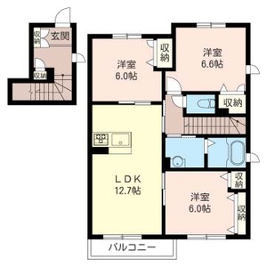 ハピネスガーデンⅡ 201号室