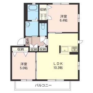 ネオハイツ大沢Ｂ 101号室