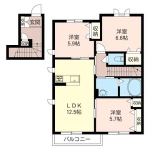 ル　グラン　シエルＤ 202号室