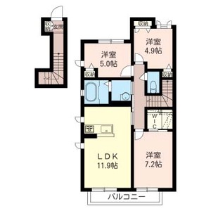 ル　グラン　シエルＥ 202号室