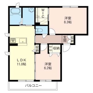 ブルーベリーヒル 201号室