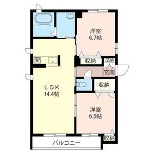 シャーメゾン富岡 201号-16