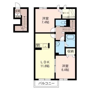 コンフォーザ 202号室