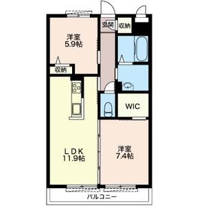 ヴィルシーナ 102号室