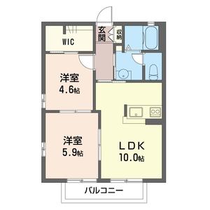 ディアス・クレアール 201号室