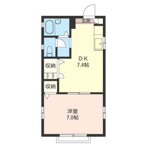 エスティーヌＣ 101号室