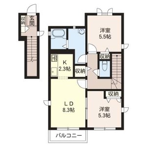 ボナール美輝Ｂ 201号室